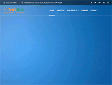 Tablet Screenshot of netsecpros.com